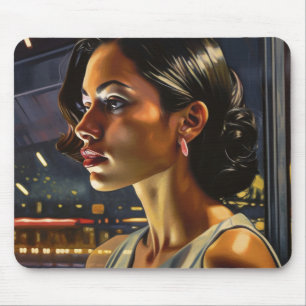Venezuelan Woman in a Miami NightClub Painting Musmatta