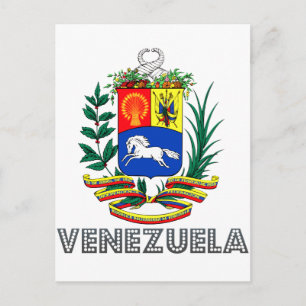 Venezuelansk Emblem Vykort