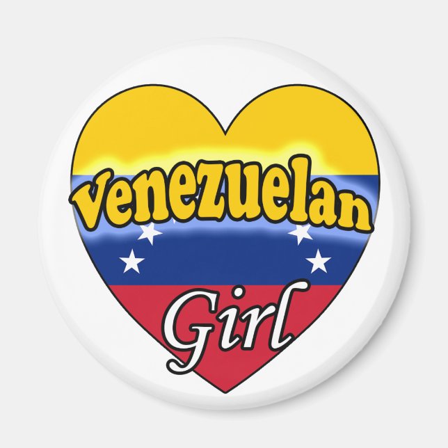 Venezuelansk flicka magnet (Framsidan)