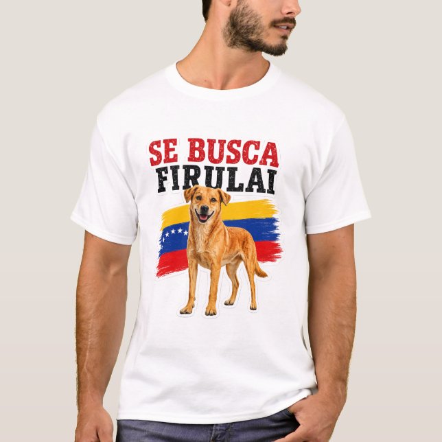 Venezuelansk hund T-shirt (Framsida)