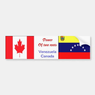 Venezuelansk-kanadensare bildekal