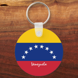 Venezuelanska Flagga och venezuelanska patrioter/s Nyckelring
