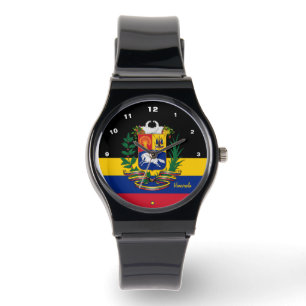 Venezuelas Flagga, Emblem, Venezuela/sport Armbandsur