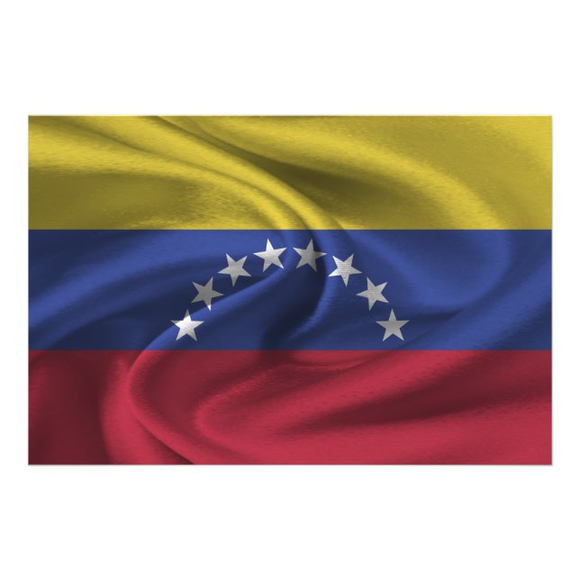 Venezuelas flagga fototryck (Framsidan)