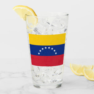Venezuelas flagga glaskopp