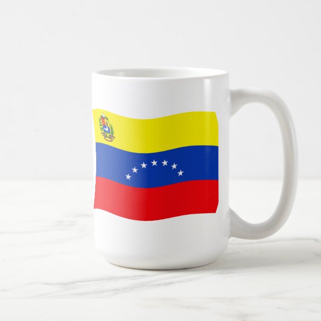 Venezuelas flagga mugg (Höger)