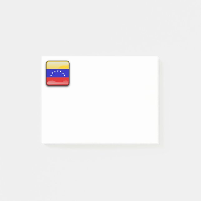 Venezuelas flagga post-it block (Framsida)