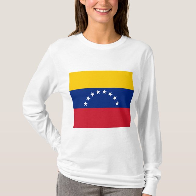 Venezuelas flagga t shirt (Framsida)