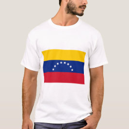 Venezuelas flagga t shirt