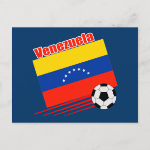 Venezuelas fotbollslag vykort