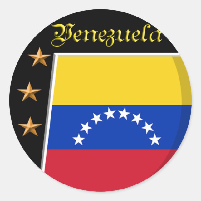 Venezuelas klistermärken (Framsida)