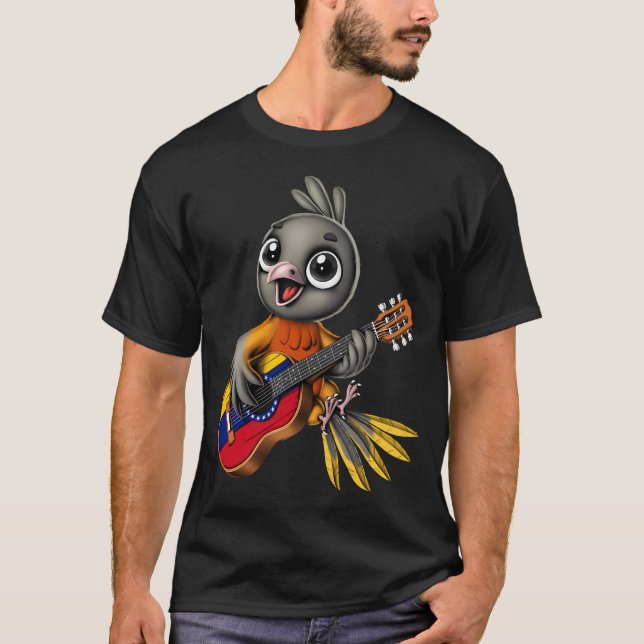 Venezuelas nationalfågel t shirt (Framsida)