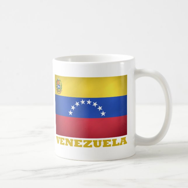 Venezuelas nationella Flagga Kaffemugg (Höger)