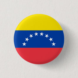 Venezuelas nationella flagga knapp