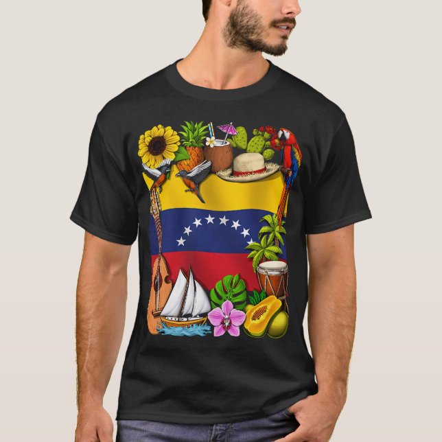 Venezuelas stolthet t shirt (Framsida)