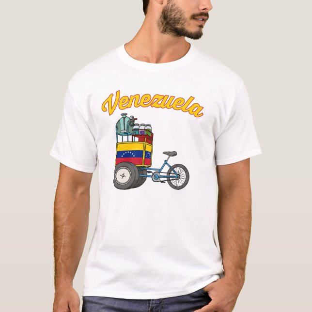 Venezuelas utformning för venezuelaner t shirt (Framsida)
