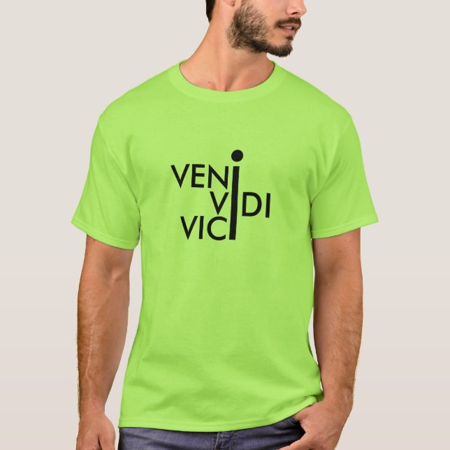 Veni Vedi Vici T-shirt (Framsida)