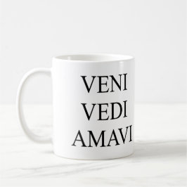 Veni Vidi Amavi Kaffemugg
