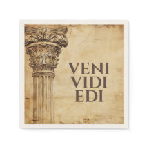 Veni Vidi Bibi Funny Ancient Rome Latin Saying