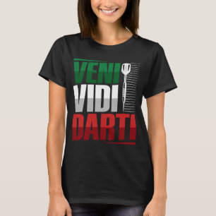 Veni Vidi Darti Pun för en mört älskare T Shirt