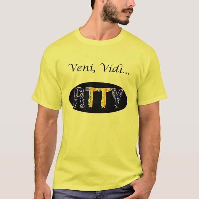 Veni Vidi… RTTY Tröja (Framsida)