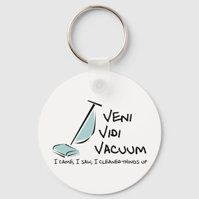 Veni Vidi Vacuum Nyckelring (Framsida)