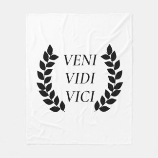 Veni Vidi Vici Fleecefilt