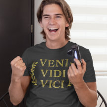 Veni Vidi Vici Funny Gamer Idrottsman eller Studen