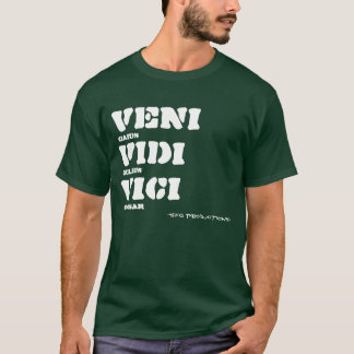 Veni Vidi Vici, Gaius, Julius, Caesar, - Pro SFG… Tee