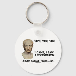 Veni, Vidi, Vici - jag kom, jag såg, jag erövrade Nyckelring