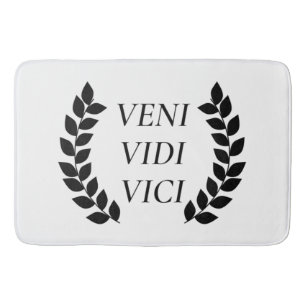 Veni Vidi Vici.. Jag såg att jag erövrade Badrumsmatta