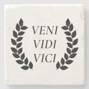 Veni Vidi Vici.. Jag såg att jag erövrade Stenunderlägg