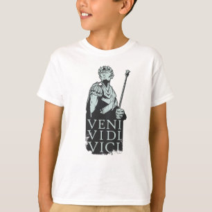 Veni Vidi Vici Julius Caesar Roman T Shirt