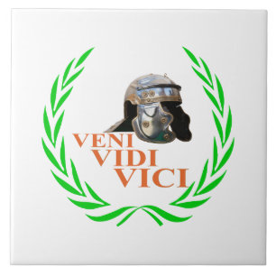 Veni Vidi Vici Kakelplatta
