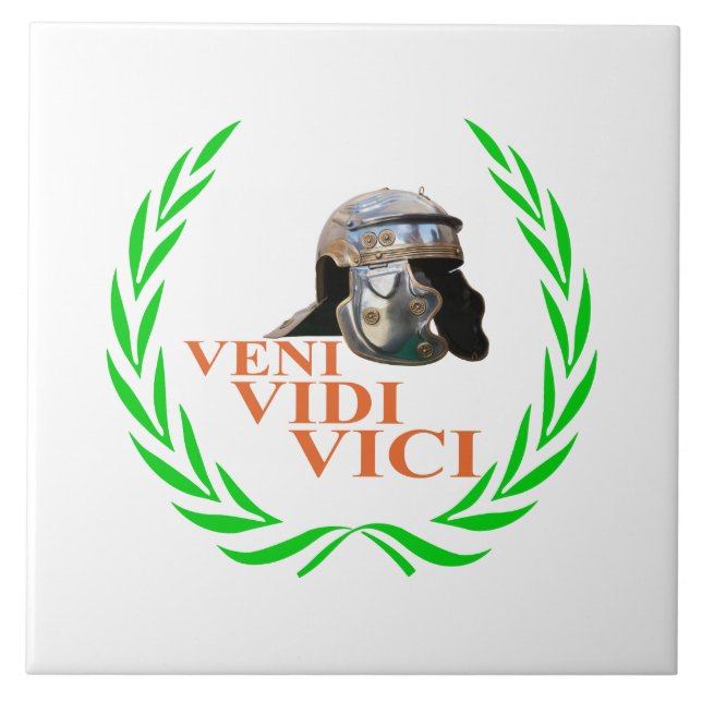 Veni Vidi Vici Kakelplatta (Framsidan)