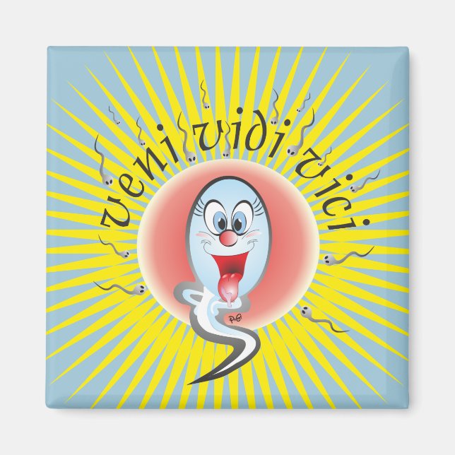 veni vidi vici Magnet (Framsidan)