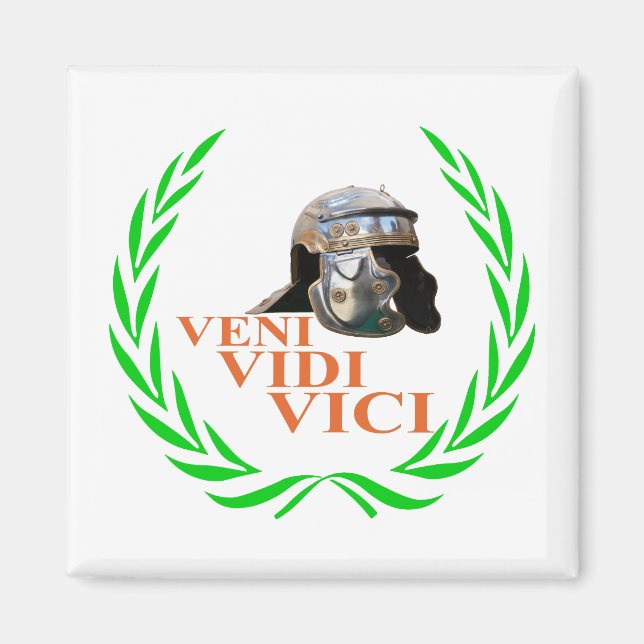 Veni Vidi Vici Magnet (Framsidan)