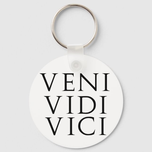Veni Vidi Vici Nyckelring (Framsida)
