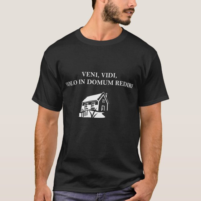 Veni Vidi, Vici parodi T-shirt (Framsida)