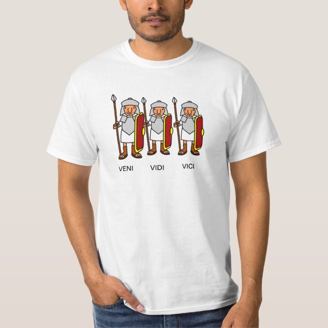 Veni Vidi, Vici T-tröja T-shirt (Framsida)