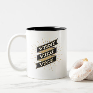 Veni Vidi Vici Två-Tonad Mugg
