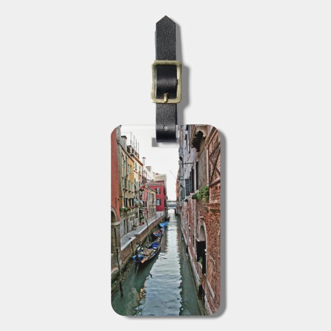 Venice Alleyway Bagagebricka (Vertikal Framsida)