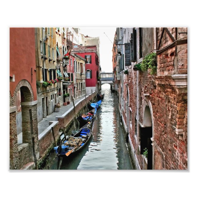 Venice Alleyway Fototryck (Framsidan)