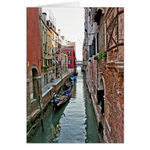 Venice Alleyway Hälsningskort