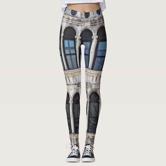 Venice Arch Windows: St Mark's View Leggings (Framsida)