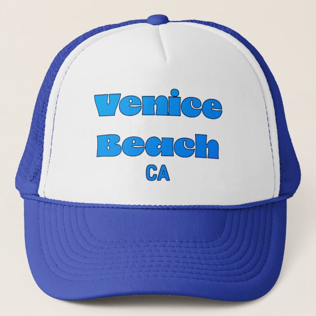 Venice Beach CA blå Keps (Framsida)