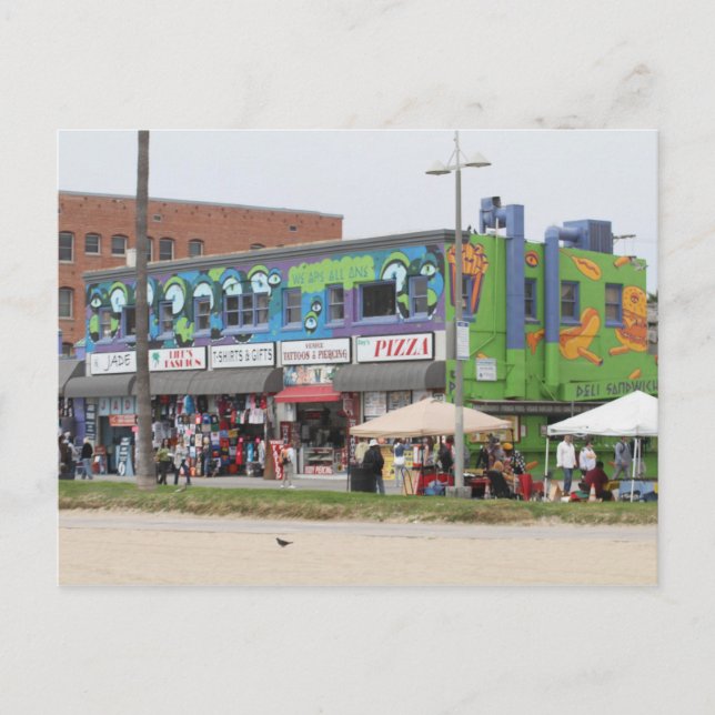 Venice Beach Ca Vykort (Framsida)