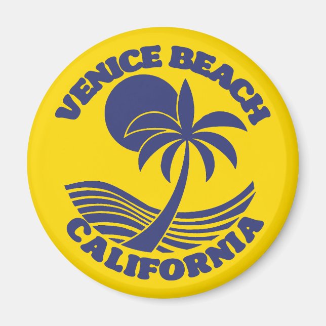 Venice Beach California Magnet (Framsidan)