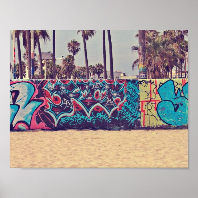 Venice Beach California Poster (Framsidan)