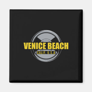 Venice Beach California Usa Gym Bodybuilding Worko Magnet